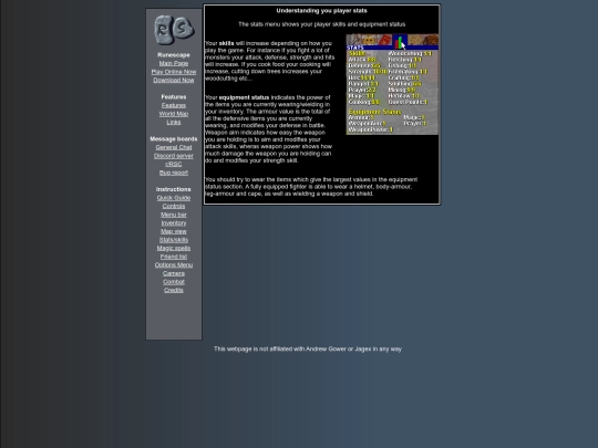 statspage screenshot