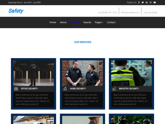 service screenshot
