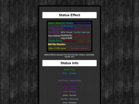 StatusEffects screenshot