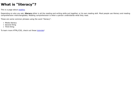 what-is-literacy screenshot