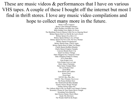 musicvideos screenshot