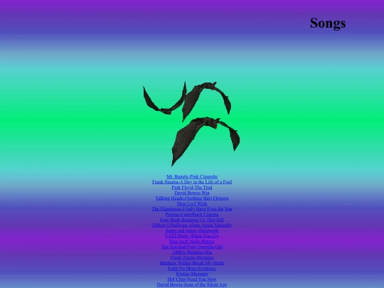 songs screenshot