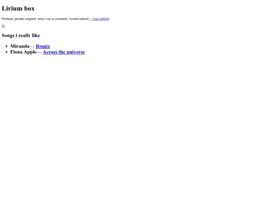 index screenshot