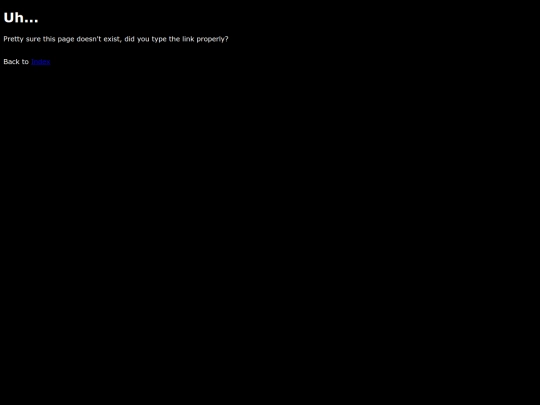 not_found screenshot