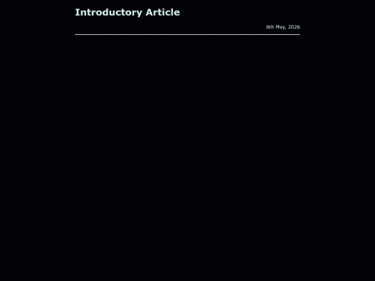 introductoryarticle screenshot