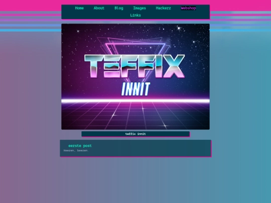 webshop screenshot