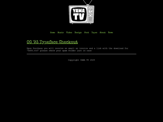 Checkout/OG93 screenshot