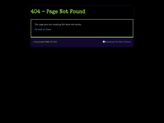 not_found screenshot