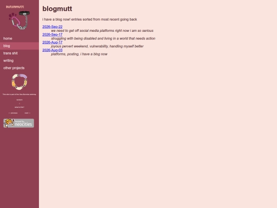 blogdex screenshot