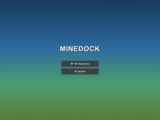 games/minedock screenshot