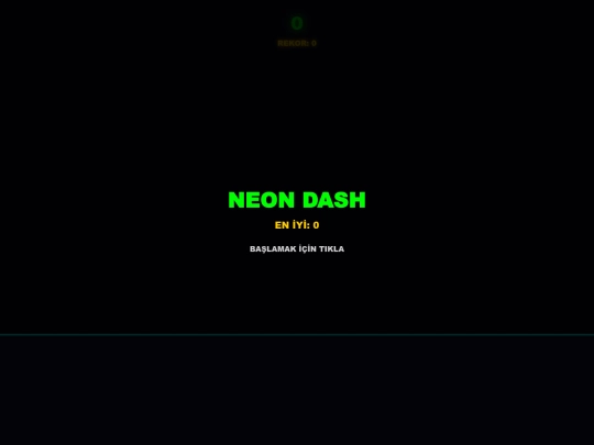 games/neondash screenshot
