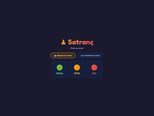 games/satranc screenshot