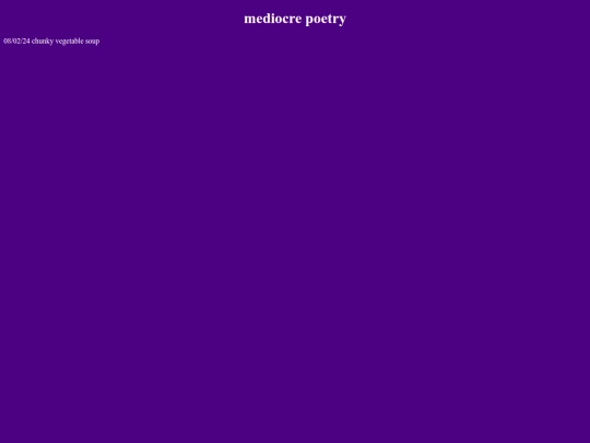 poetry screenshot
