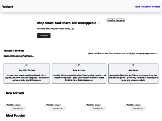 Veekart screenshot