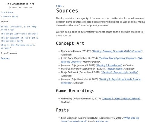 sources screenshot