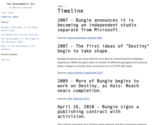 timeline screenshot