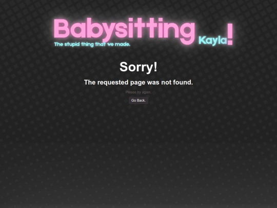 not_found screenshot