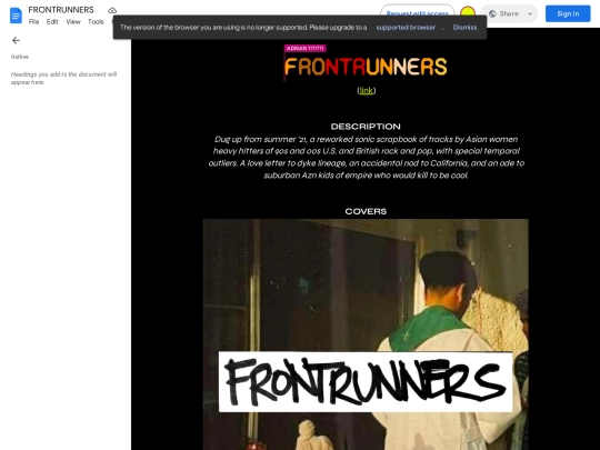 frontrunners screenshot