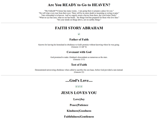 HEAVEN/gospel screenshot