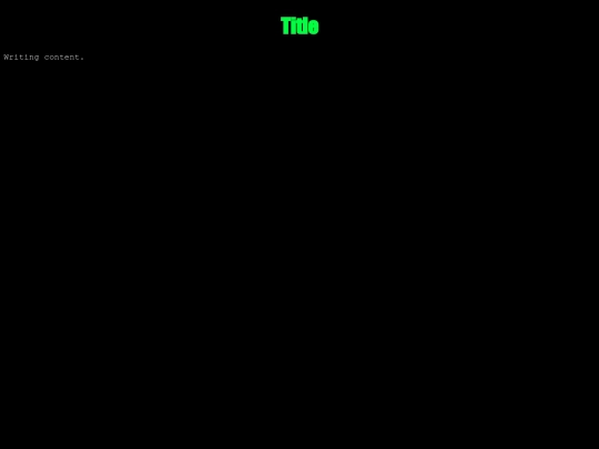 template-writing screenshot