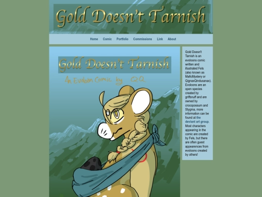 GDT I pages/GoldDoesntTarnish screenshot