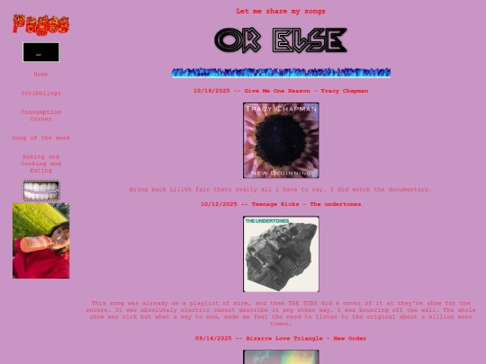 songoftheweek screenshot