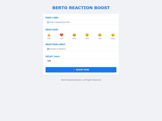 FB-Autoreact screenshot