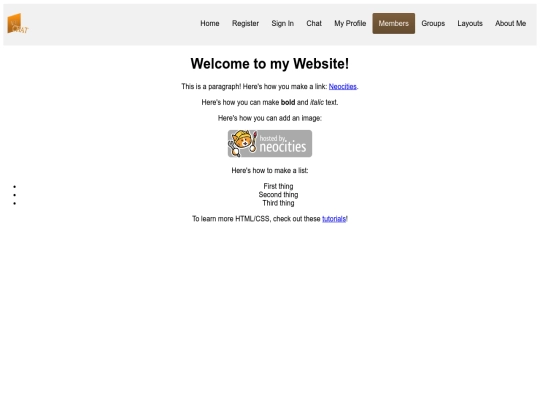 members screenshot