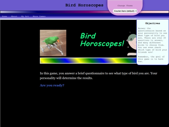BirdZodiac screenshot