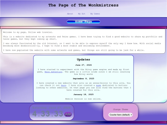 MobileHomePage screenshot