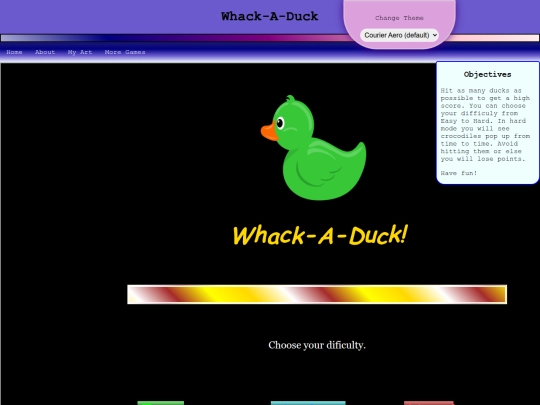 WhackaDuck screenshot