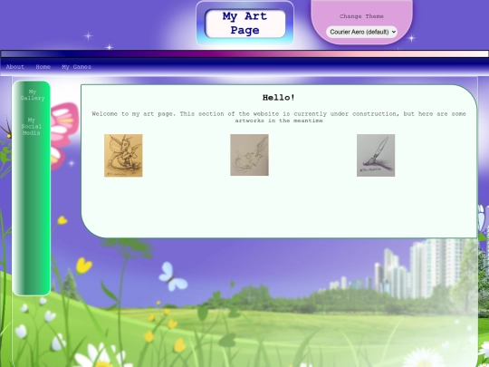 artpage screenshot