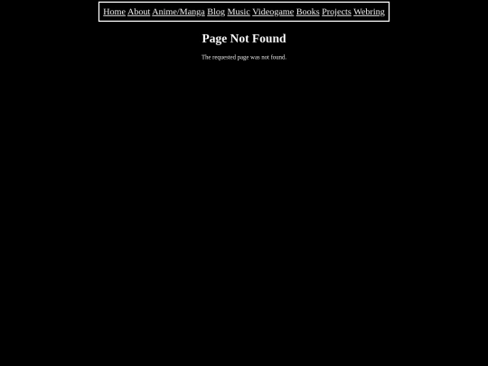 not_found screenshot