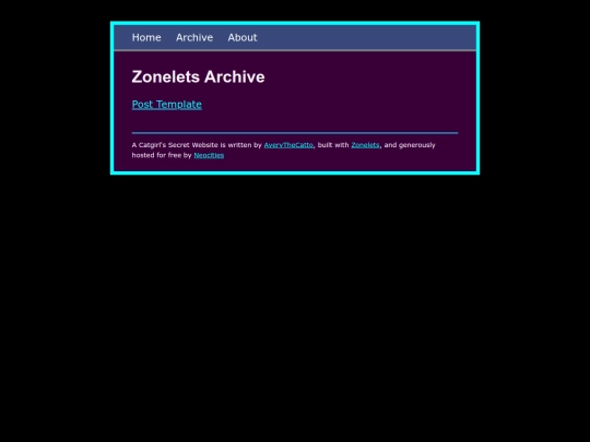 archive screenshot