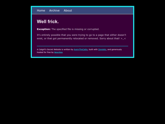 not_found screenshot