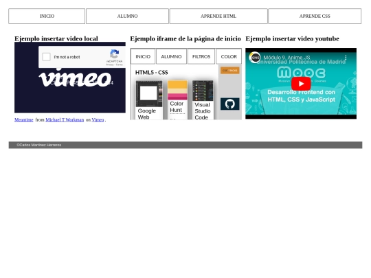alumno screenshot