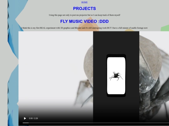 projects screenshot