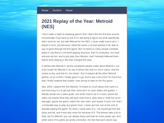 posts/2021-12-28-Replay-of-the-Year-Metroid-NES screenshot
