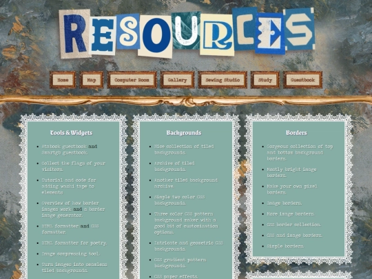 computer-room/web-resources screenshot