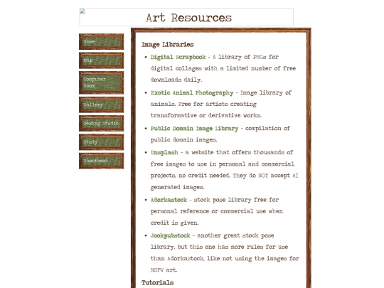 gallery/art-resources screenshot