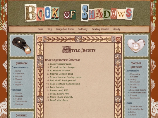 witchcraft/credits screenshot