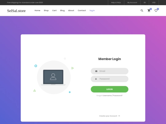 login_register/login screenshot