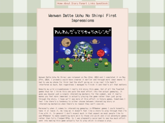 diary/first impressions/WanwanDatteUchNoShinpi screenshot
