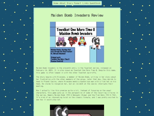 diary/reviews/maidenbombinvaders screenshot