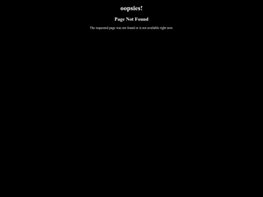not_found screenshot