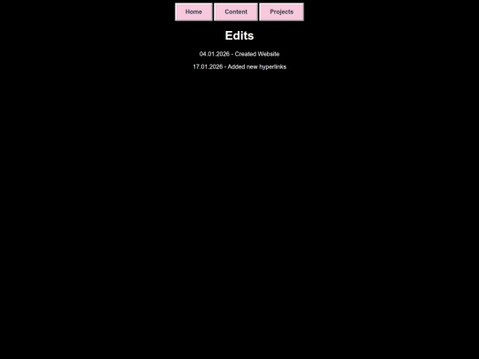 projects screenshot