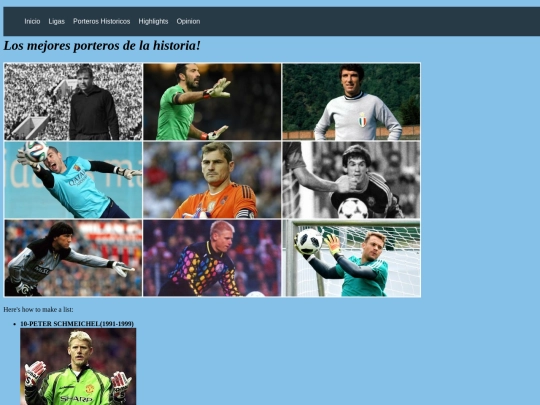 historicos screenshot