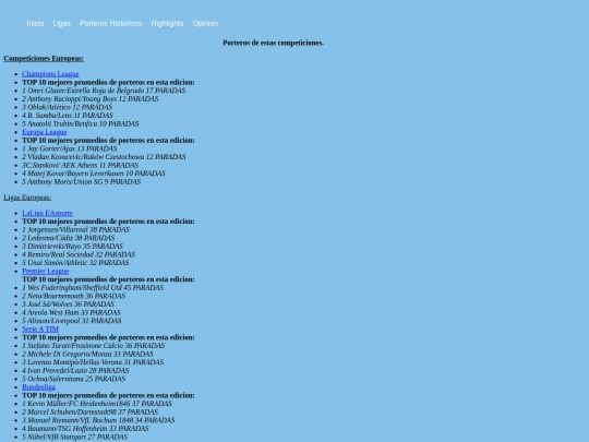 ligas screenshot