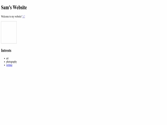 index screenshot