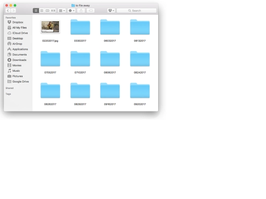 files screenshot
